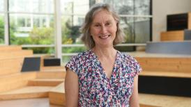 Image of Christine Evain on the Rennes 2 campus
