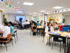 Students shown sitting in a international Collaborative Classroom Workshop